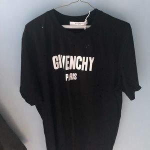 Givenchy Distressed Cuban fit